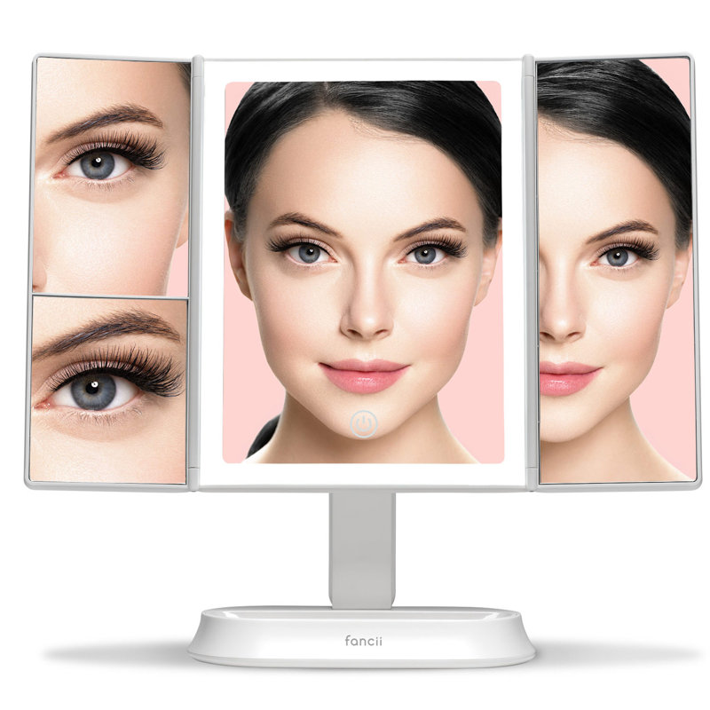 Fancii Modern Lighted Magnifying Makeup Mirror & Reviews Wayfair